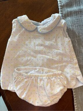 The oaks swiss dot bloomer set girls